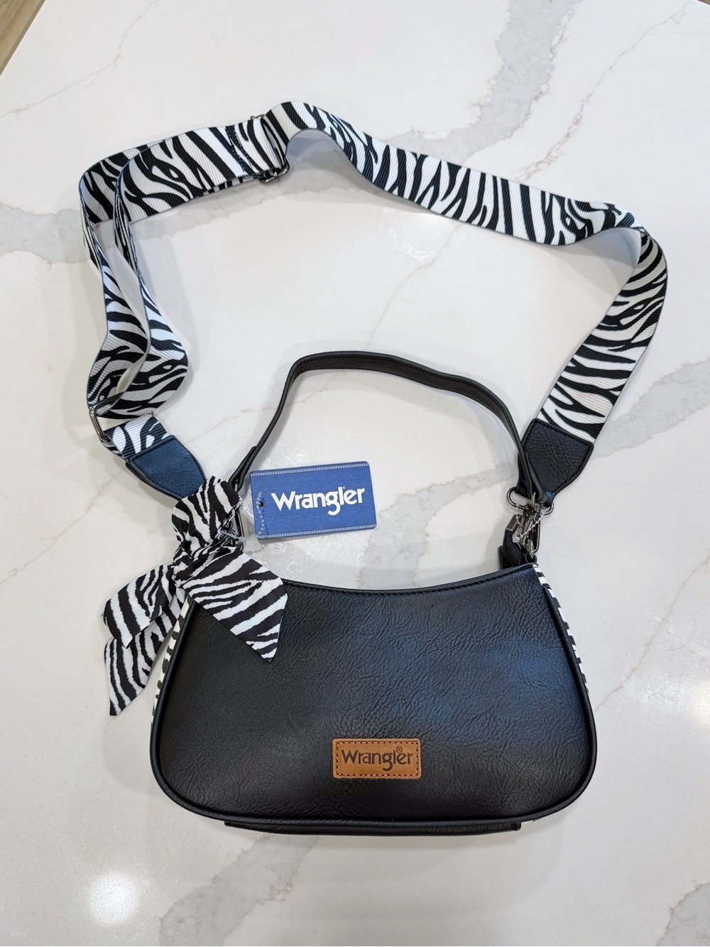 Wrangler handbag with crossbody strap